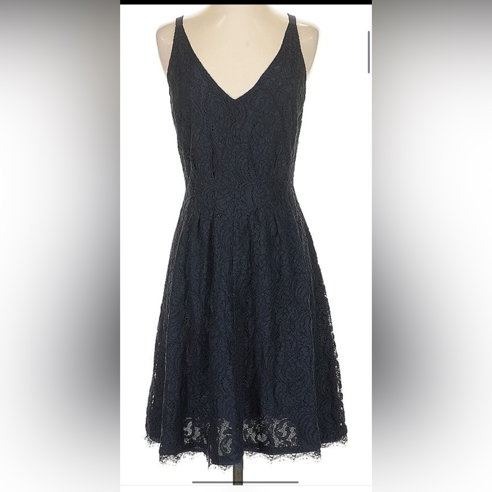 Joie Navy Lace Dress